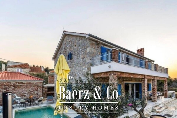 photo 9 Pašman, Ždrelac, beautiful stone house with swimming pool and sea view