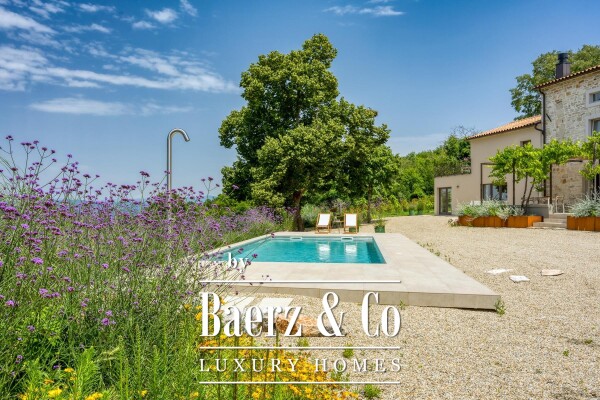 photo 30 Labin, Šumber, unique detached villa on a large plot with a view
