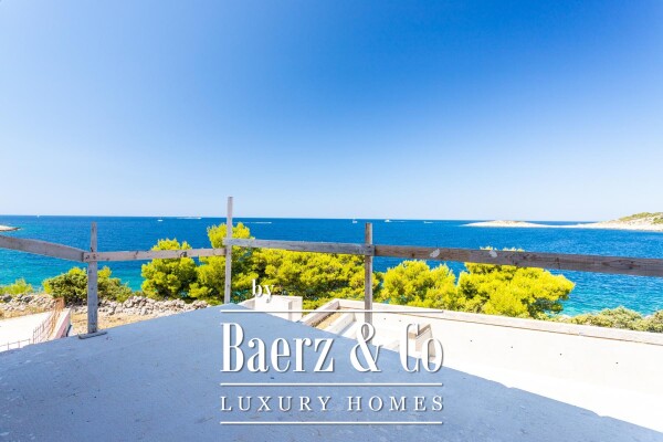 photo 23 Rogoznica, Ražanj, luxury villa under construction in a unique location, first row to the sea