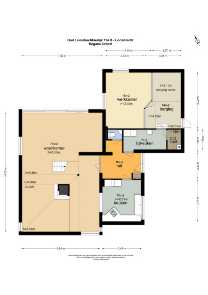 Floor Plan 1 - Oud-Loosdrechtsedijk 114 b