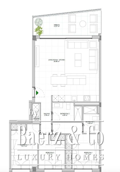Floor Plan 1 - Residencia 