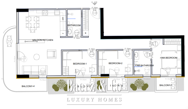 photo 15 Three Bedroom Apartment in Bar in a New Project