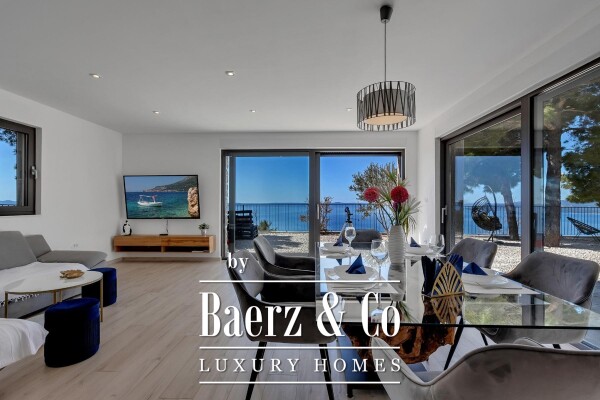 photo 9 Makarska, a modern villa of rustic Dalmatian charm with a sea view