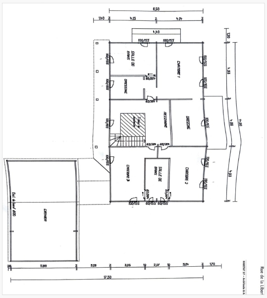Floor Plan 1 - Rue de la Liberté 11