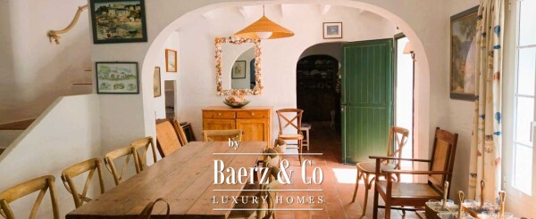 photo 2 SPECTACULAR MENORCAN VILLA FACING THE SEA IN THE BAY OF FORNELLS, MENORCA