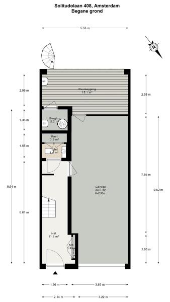 Floor Plan 1 - Solitudolaan 408