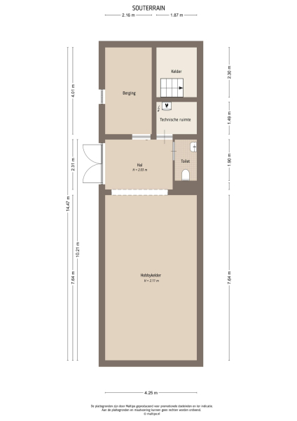 Floor Plan 3 - Leendertdijk 7