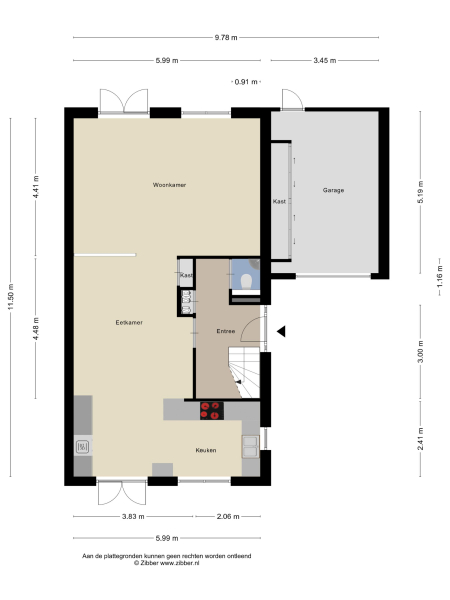 Floor Plan 1 - Huig Maaskantstraat 3