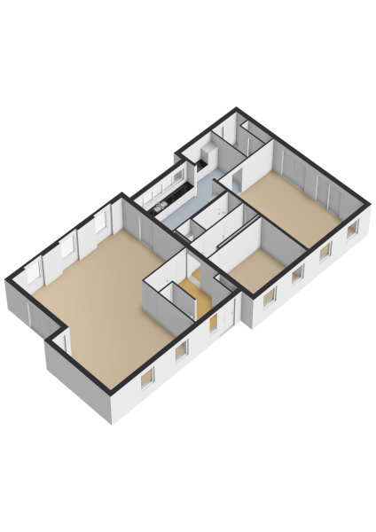 Floor Plan 2 - Hoevensestraat 10
