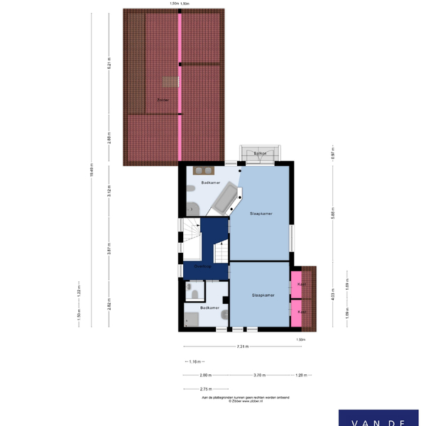 Floor Plan 4 - van Brederodelaan 5