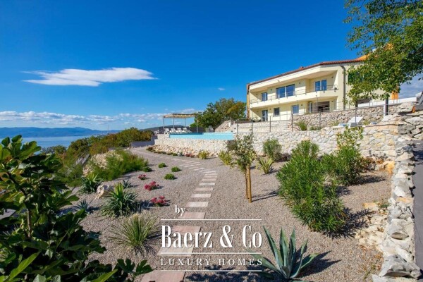 photo 2 Kraljevica, a rare opportunity — premium 453 m² villa, first row to the sea, with a pool