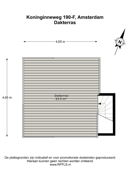 Floor Plan 5 - Koninginneweg 190 F