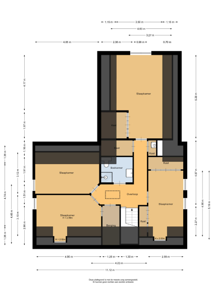 Floor Plan 3 - Tweede Moordrechtse Tiendeweg 18