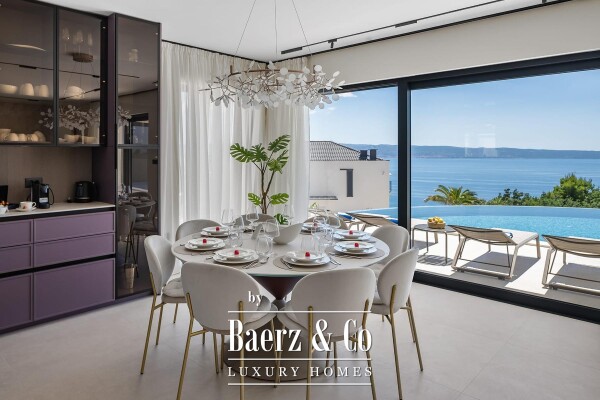 photo 5 Split-Podstrana, luxury villa with garage, swimming pool and panoramic sea view