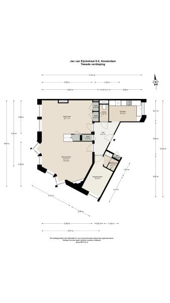 Floor Plan 1 - Jan van Eijckstraat 8 2
