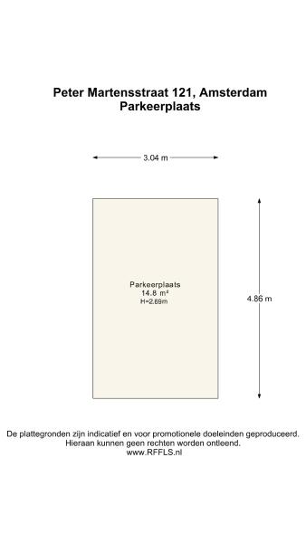 Floor Plan 7 - Peter Martensstraat 121