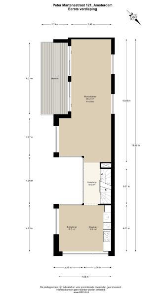 Floor Plan 1 - Peter Martensstraat 121