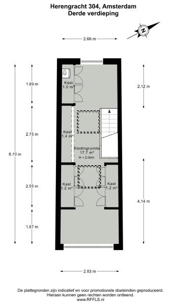 Floor Plan 4 - Herengracht 304