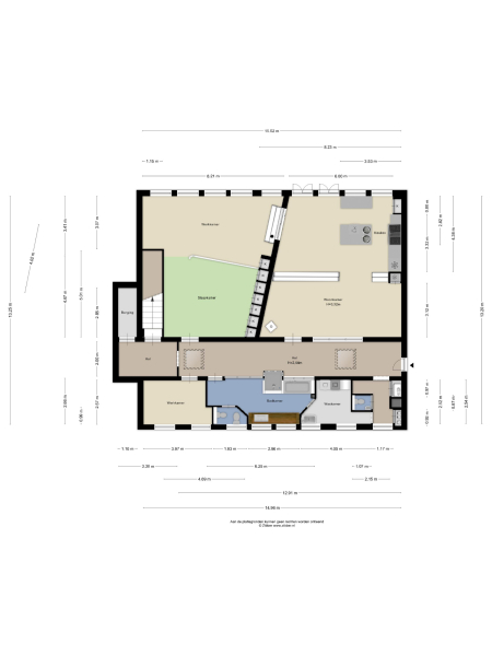 Floor Plan 1 - Adriaan Paauwlaan 5