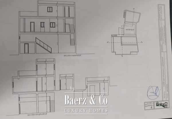 Floor Plan 1 - Investment Finca with VV License and 3 Rental Units in Garachico, Tenerife