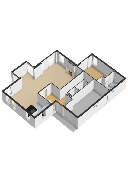 Floor Plan 4 - Tiendweg 34