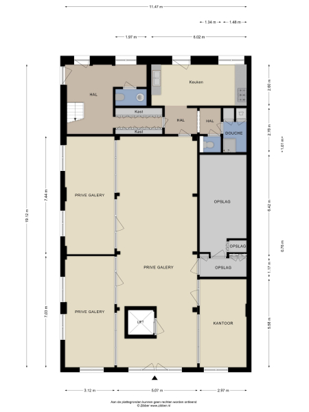 Floor Plan 2 - Pelsestraat 13