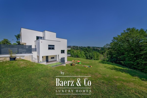photo 6 Zagreb, Bijenik, luxury villa 376.92 m² on a plot of 1,400 m², open view