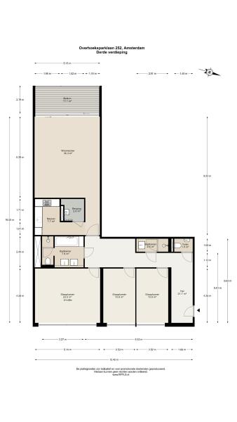Floor Plan 1 - Overhoeksparklaan 252