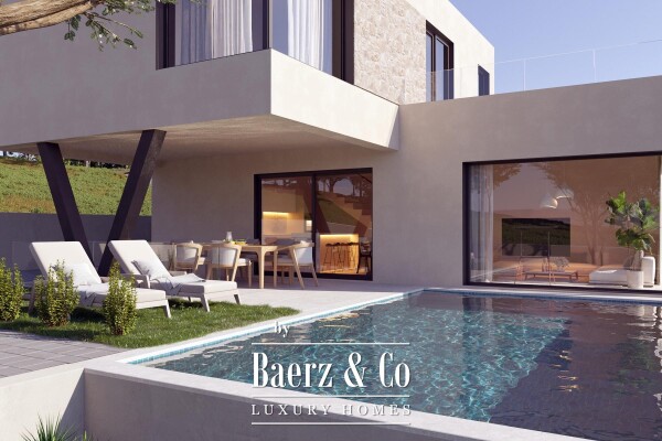 photo 2 Vodice, luxury semi-detached villa with a swimming pool and panoramic sea views