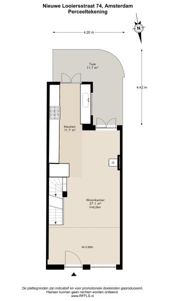 Floor Plan 6 - Nieuwe Looiersstraat 74