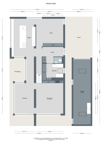 Floor Plan 1 - Achterstraat 11 a