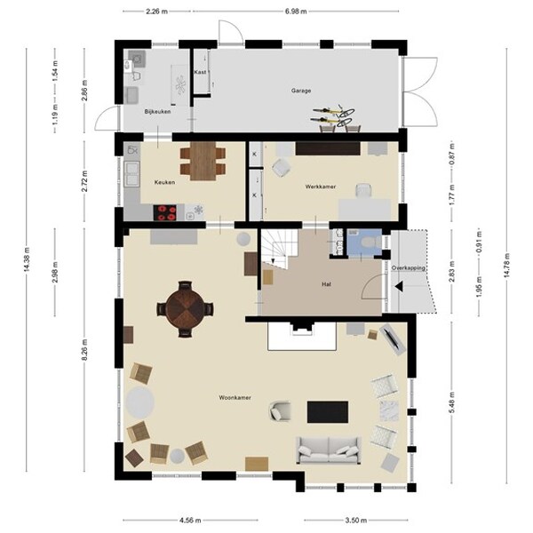Floor Plan 1 - Bremlaan 14