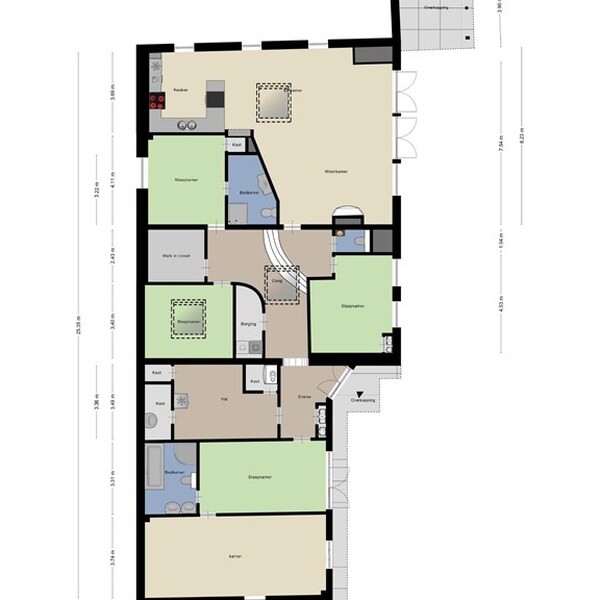 Floor Plan 1 - Bergweg 19