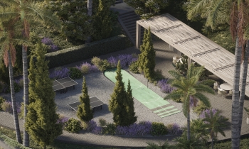 3-Bedroom Mediterranean Hillside Apartments
