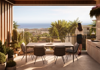 3-Bedroom Penthouses Mijas