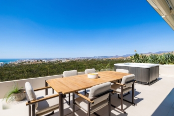 Luxury Sky Villa with Panoramic Sea Views