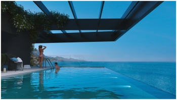 Expansive Duplex Penthouse with Panoramic Terraces and Open Sea Views