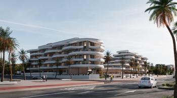 Efficient penthouse with private terrace and open city views