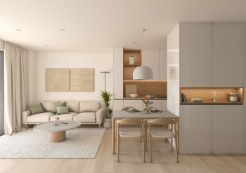 Penthouse with generous terrace and accessible layout