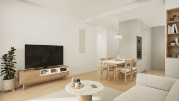 Compact penthouse with efficient layout and private terrace