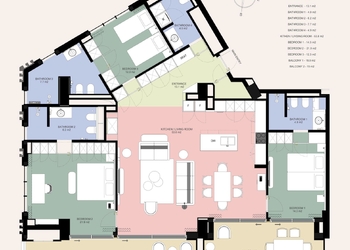 Three Bedroom Apartment